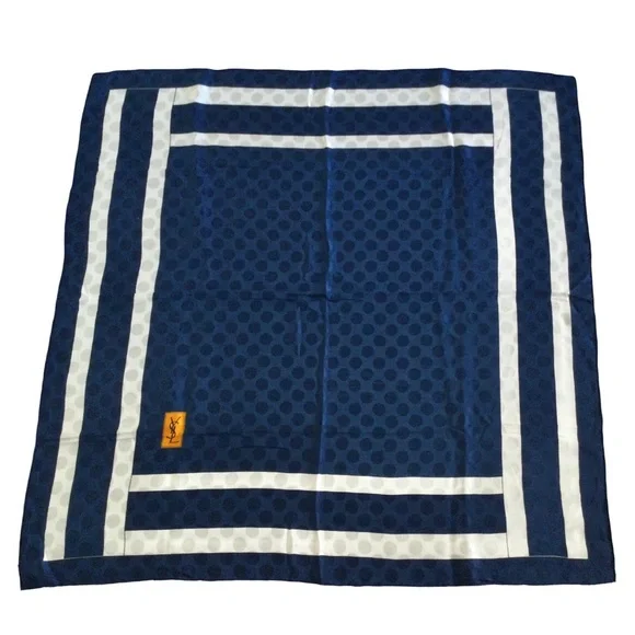 Vintage YSL Silk Scarf - Picture 1 of 7